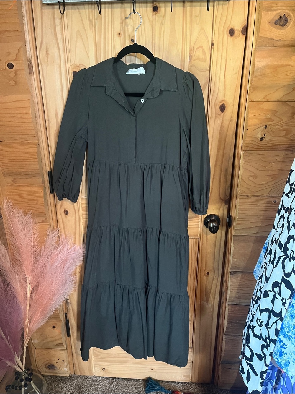 Pomander Place Evergreen Maxi Dress